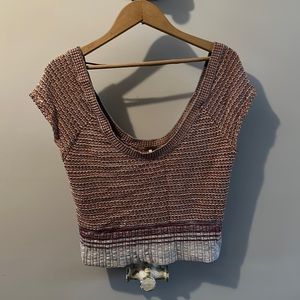 Free people cropped sweater